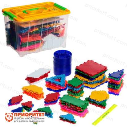 Конструктор ТИКО «Архимед», 152 детали, 6 колёс