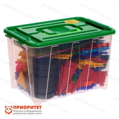 Конструктор ТИКО «Геометрия», 155 деталей, 6 колёс 2