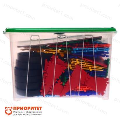 Конструктор ТИКО «Геометрия», 155 деталей, 6 колёс 3