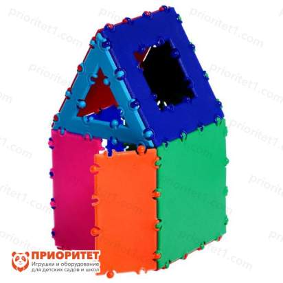 Конструктор ТИКО «Геометрия», 155 деталей, 6 колёс 8