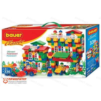 Развивающий конструктор Bauer Сlassic 336 элементов_1