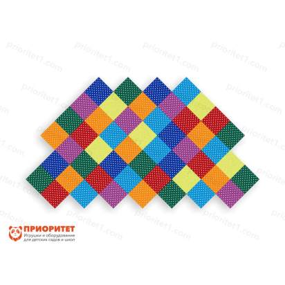 Настенная панель «Мега ромбы» (50 штук) для детей