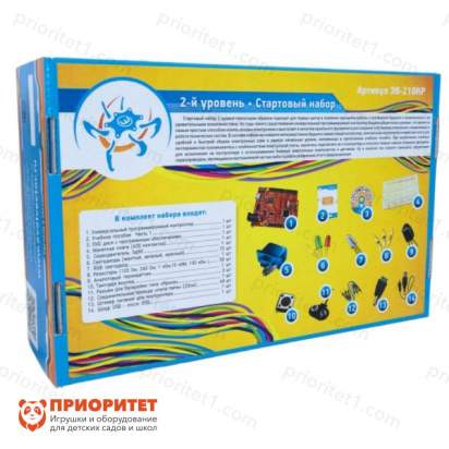 Электронный конструктор Эвольвектор Программируемые контроллеры ЭВ-210 Стартовый набор 2