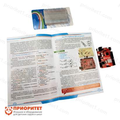 Электронный конструктор Эвольвектор Программируемые контроллеры ЭВ-210 Стартовый набор 7