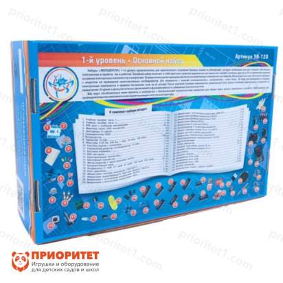 Электронный конструктор Эвольвектор Основы электроники ЭВ-120 Основной набор 2