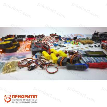 Набор для изучения информационных систем и устройств учебных промышленных роботов 7