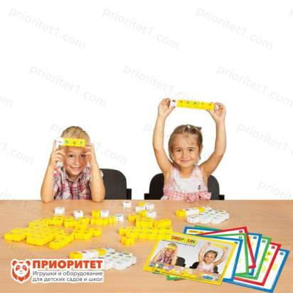 Обучающий конструктор Morphun ПРОслова Английский язык Upper & Lower Case Letter 2_1