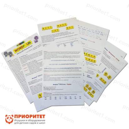 Обучающий конструктор Morphun ПРОслова Английский язык Upper & Lower Case Letter 5_1