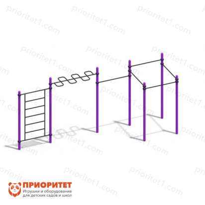Комплекс турников со шведской стенкой (89 мм)