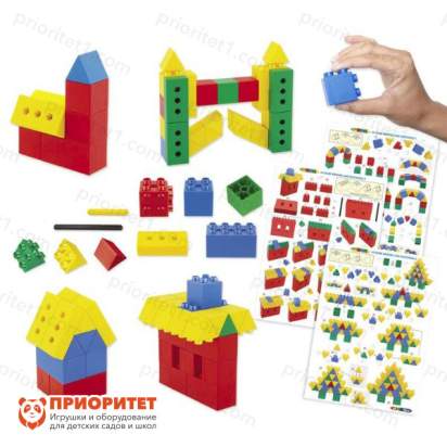 Конструктор Morphun серии Hi-Qube Bridges and Buildings (Мосты и Сооружения) 110 деталей 1_1