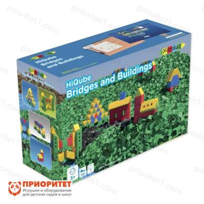 Конструктор Morphun серии Hi-Qube Bridges and Buildings (Мосты и Сооружения) 110 деталей 2_1