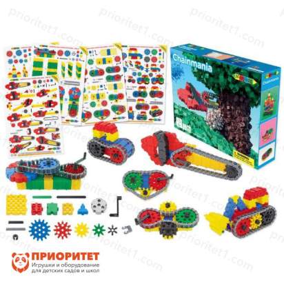 Конструктор Morphun STEM Цепная передача Gearphun Junior Chain Games Set 3_1
