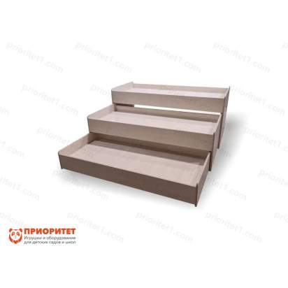 Кровать детская трехъярусная Сладкие сны 1_1