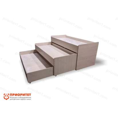 Кровать детская трехъярусная Сладкие сны 3_1