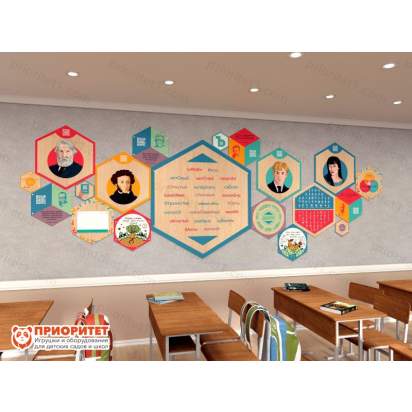 Набор информационно-методических панелей Русский язык. Литература 19 шт 2