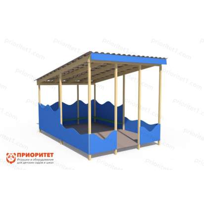 Теневой навес «Мини волна»