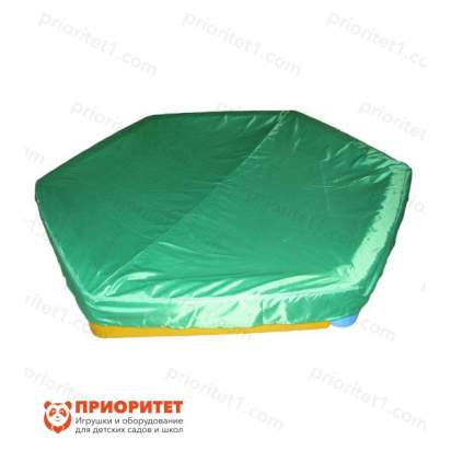 Чехол на песочницу 6 граней универсальный, зеленый