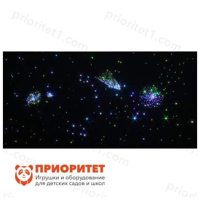 Фиброоптический ковер Млечный путь, напольный (650 точек) 200х100