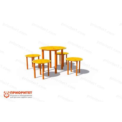 Набор из стола и стульев «Апельсин»