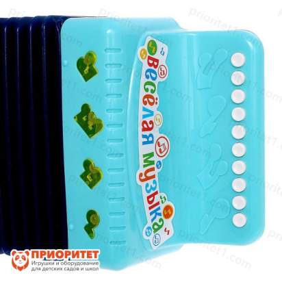 Гармошка Zabiaka, цвет голубой 2