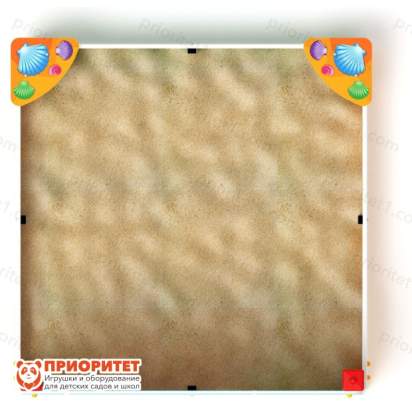 Песочница с ограждением Улитка 3