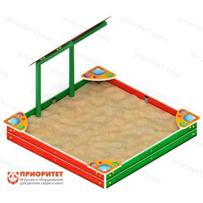 Песочница с навесом Цветок 2