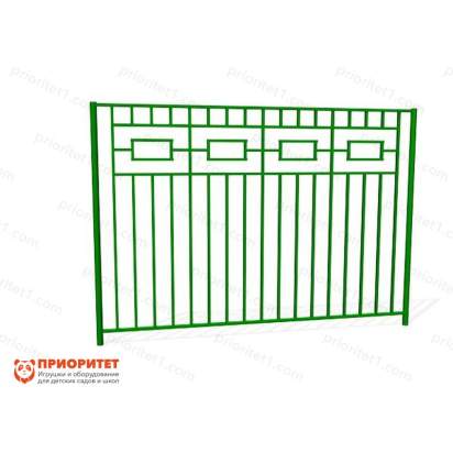 Секция забора ОЗ-4 для уличной площадки_result