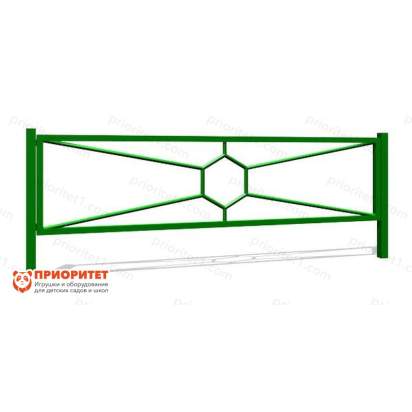 Газонное ограждение ОГ-9 (1930х400 мм) для детской игровой площадки_result
