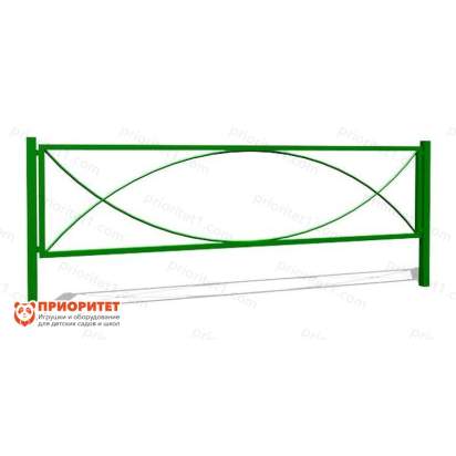 Газонное ограждение ОГ-16 (1930х400 мм) для детской площадки_result