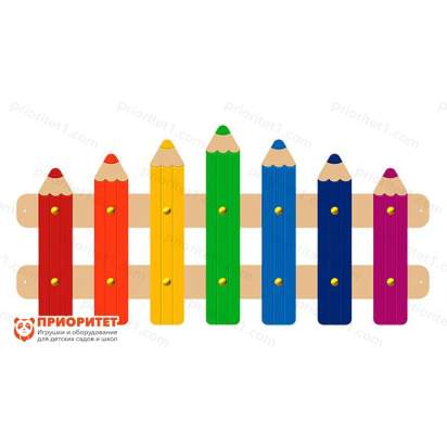Ограждение-для детской-площадки-Карандаши-1 деревянное_result