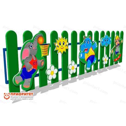 Ограждение детской площадки «Игра» деревянное 2_result
