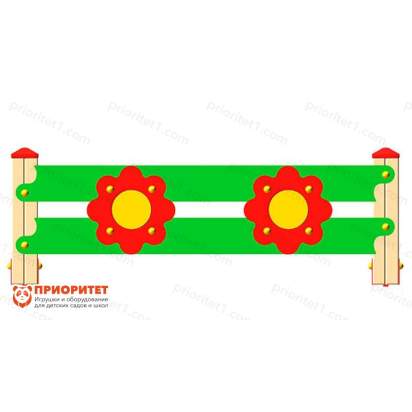 Ограждение для детской игровой площадки «Ромашка» 1450х47х458 2