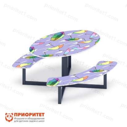 Столик детский Зонтики 3