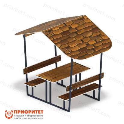 Столик с навесом Избушка