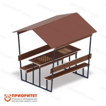 Столик с навесом Нарды и Шахматы