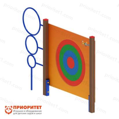 Стенка для метания со стойкой 2