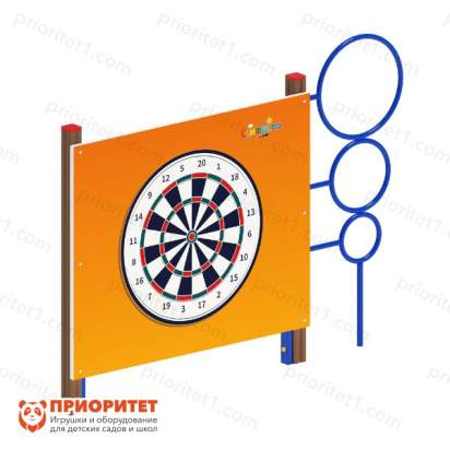 Стенка для метания со стойкой