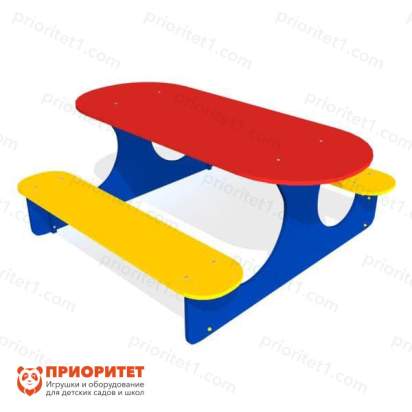 Детский столик Овальный