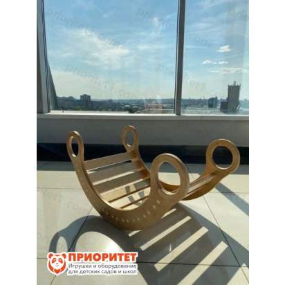 Горка-качалка Радужные дни (натуральная) 2