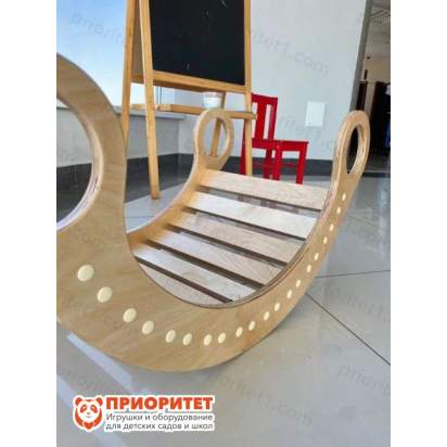 Горка-качалка Радужные дни (натуральная) 4