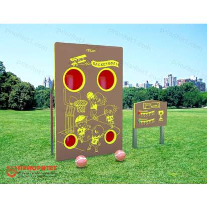 Спортивный соревновательный модуль Баскетбол (двойной без сенсорных датчиков)_1