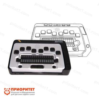 Портативный компьютер с вводом выводом шрифтом Брайля и синтезатором речи Дактило 2_1