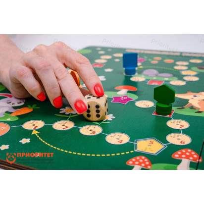 Тактильная игра-бродилка 11