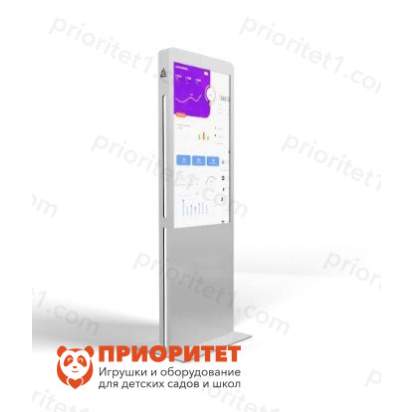 Сенсорный информационный киоск Black Glass+ Standard 43