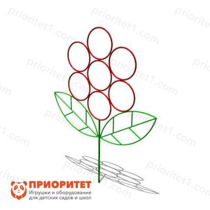 Мишень для бросания мяча «Одуванчик»_1