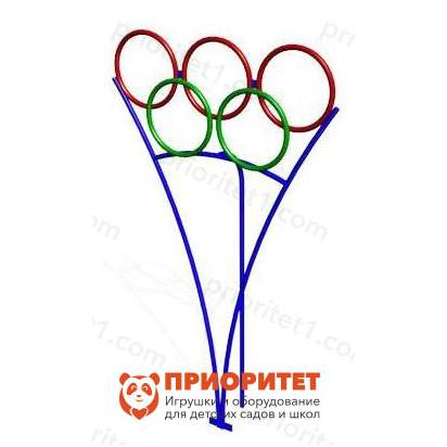 Мишень для бросания мяча «Олимпийские кольца»_1