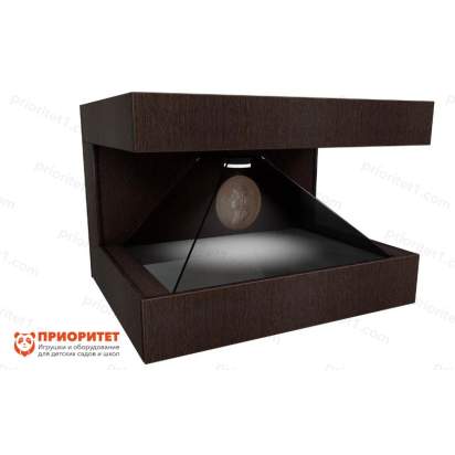 Настольная 3D пирамида с тремя проекциями_1