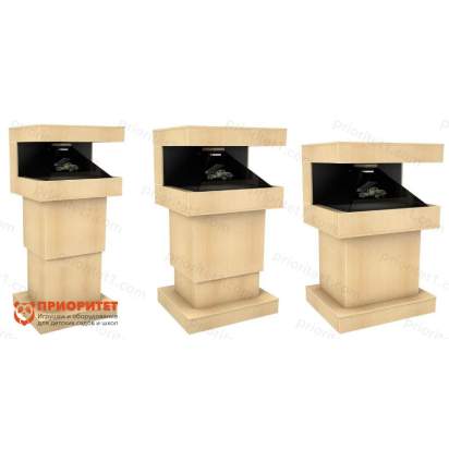 Напольная 3D пирамида на электроподъёмном механизме_1