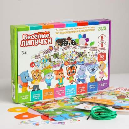 Игра на липучках Большой обучающий набор 2_1