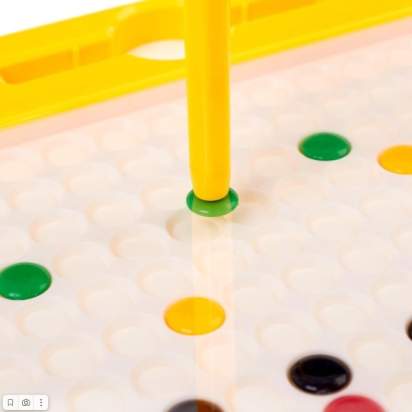 Планшет-мозаика магнитный для рисования Пуговки, 266 ячеек 3_1